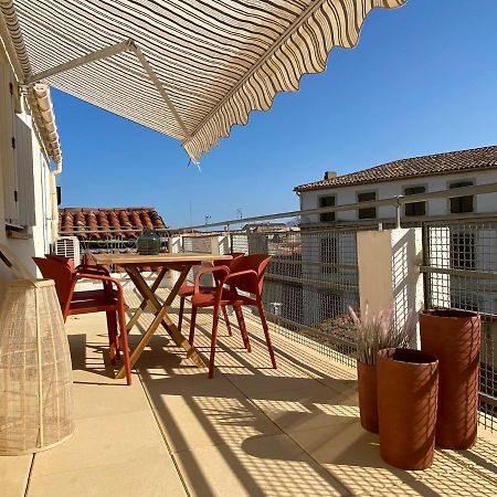 Ferienwohnung La Terrasse Sur Les Toits Narbonne Exterior foto