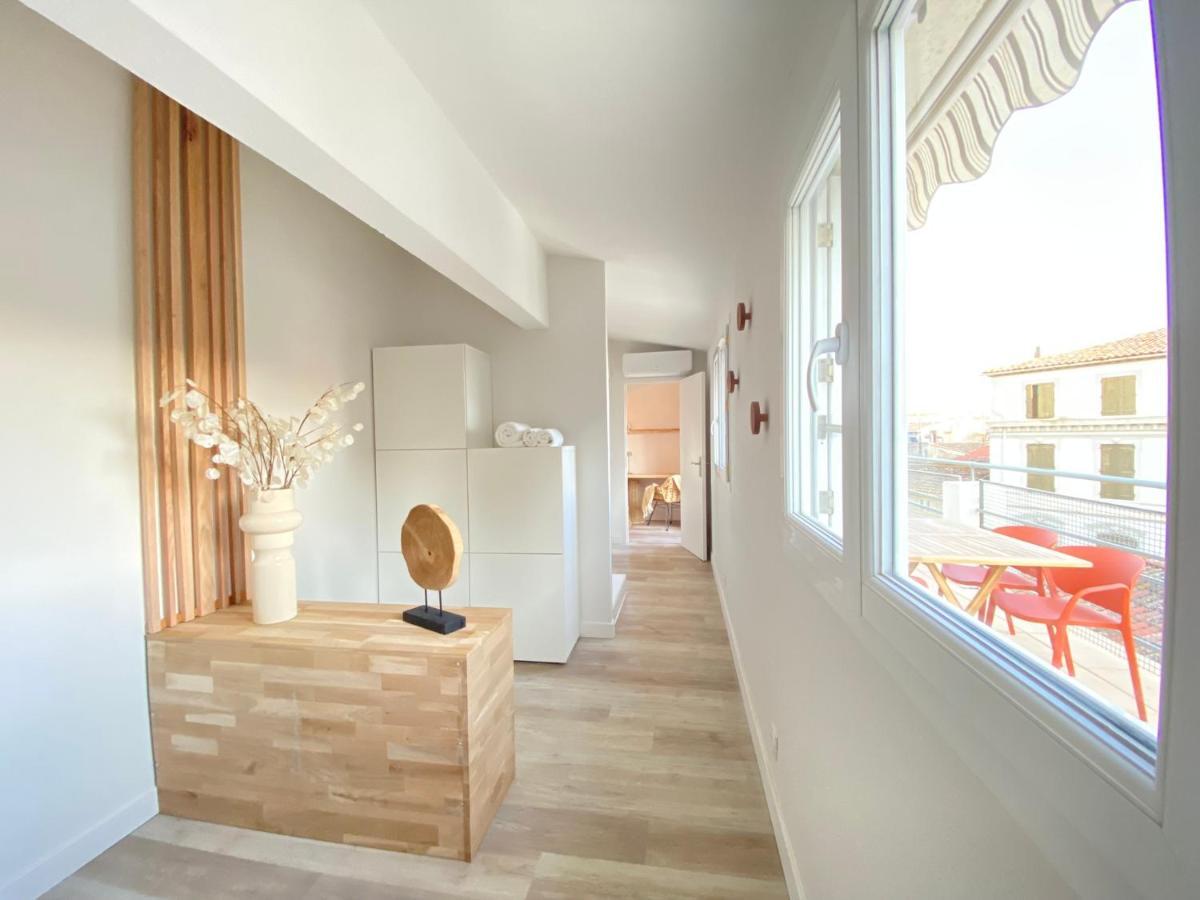 Ferienwohnung La Terrasse Sur Les Toits Narbonne Exterior foto
